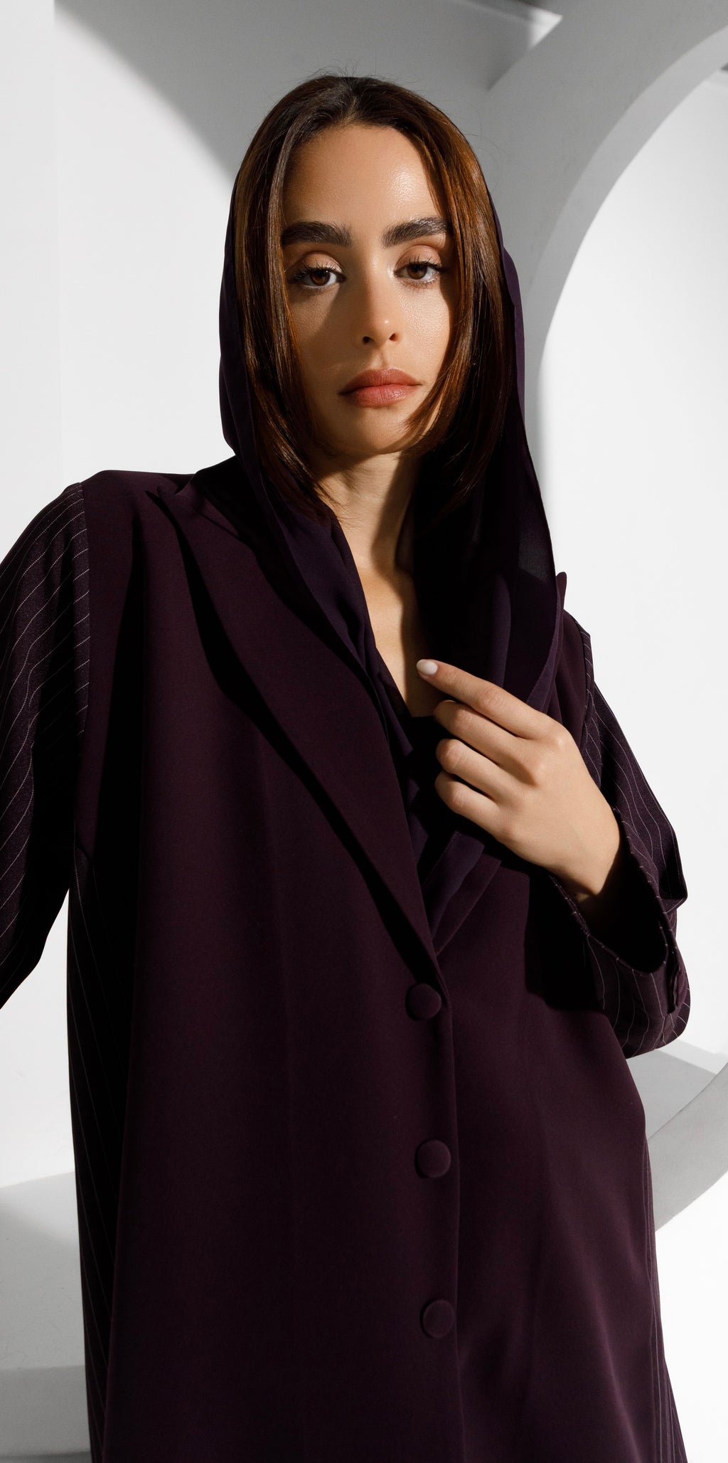 PURPLE BLAZER